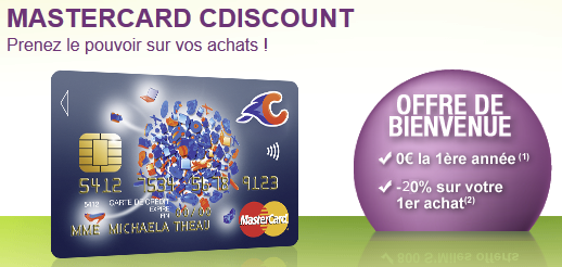 mastercard cdiscount